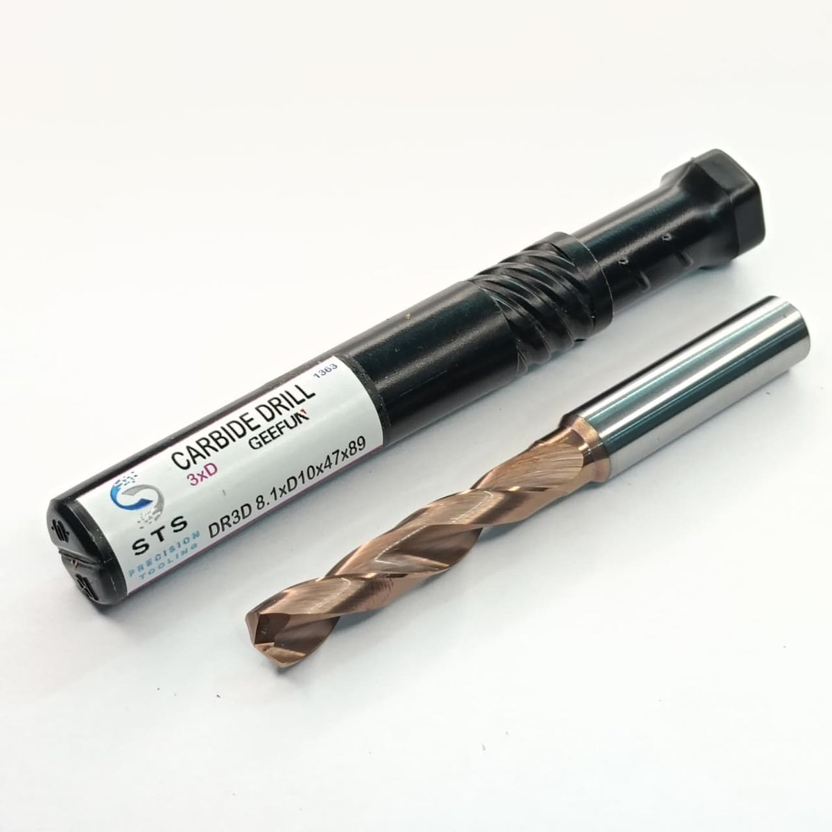 Carbide drill bit with packaging