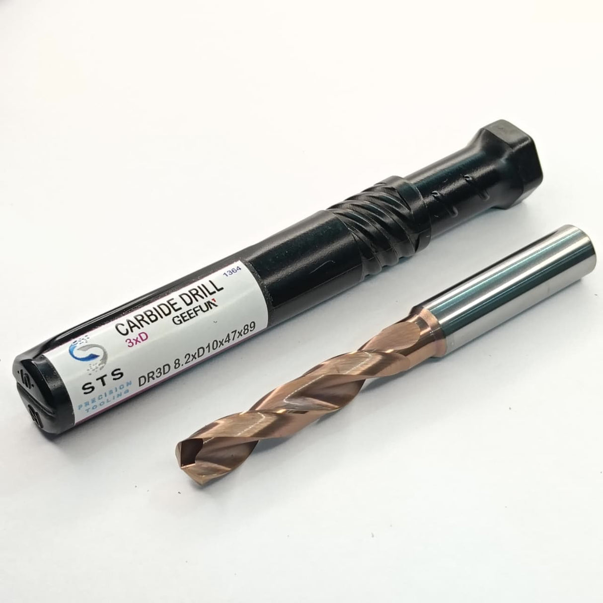 Carbide drill bit with packaging