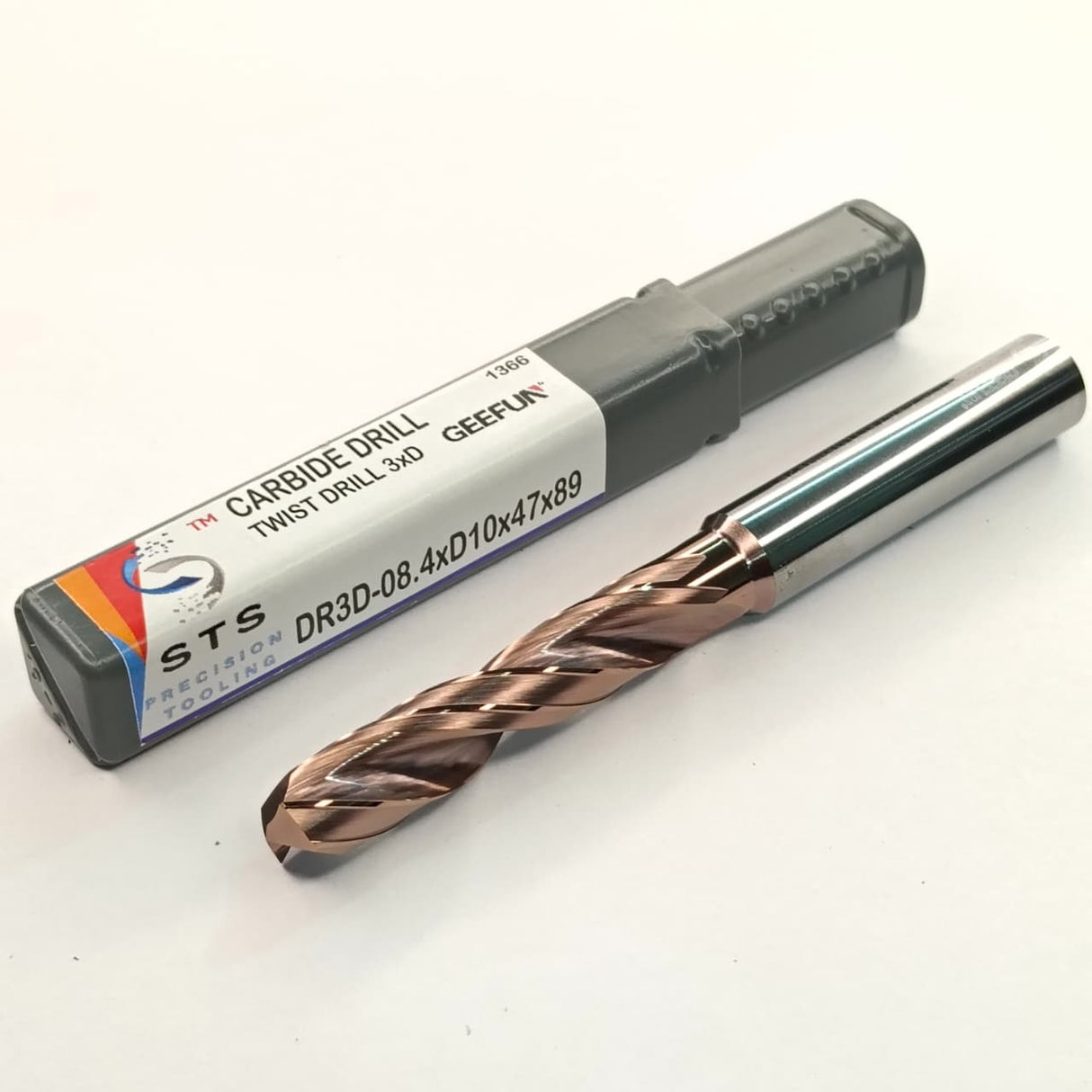 Carbide drill bit with packaging