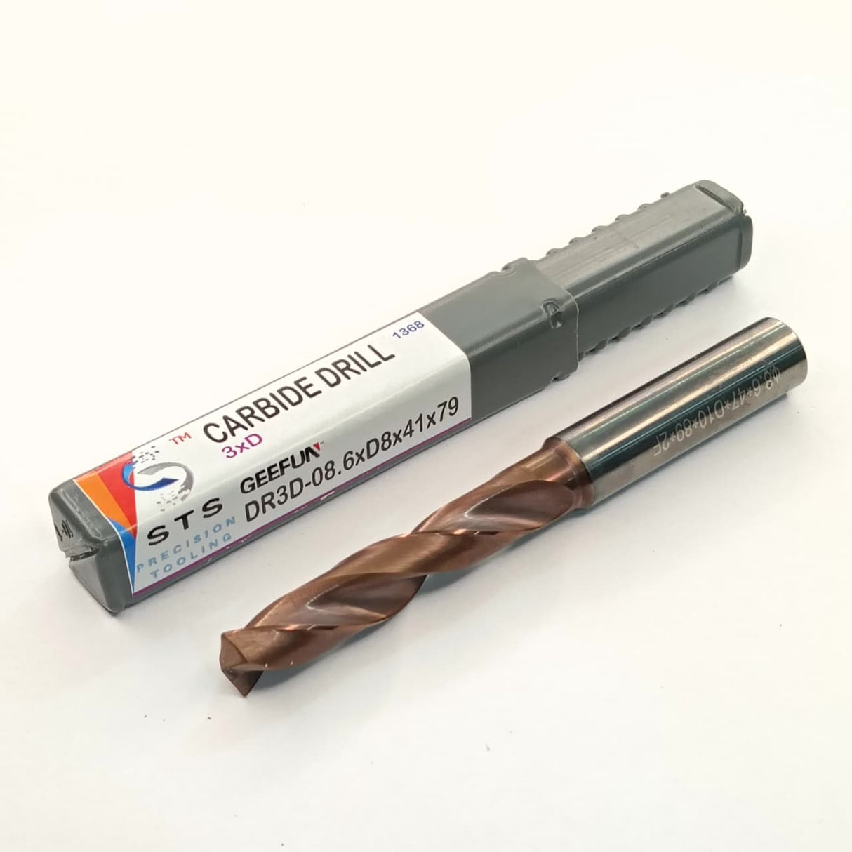 Carbide drill bit with packaging