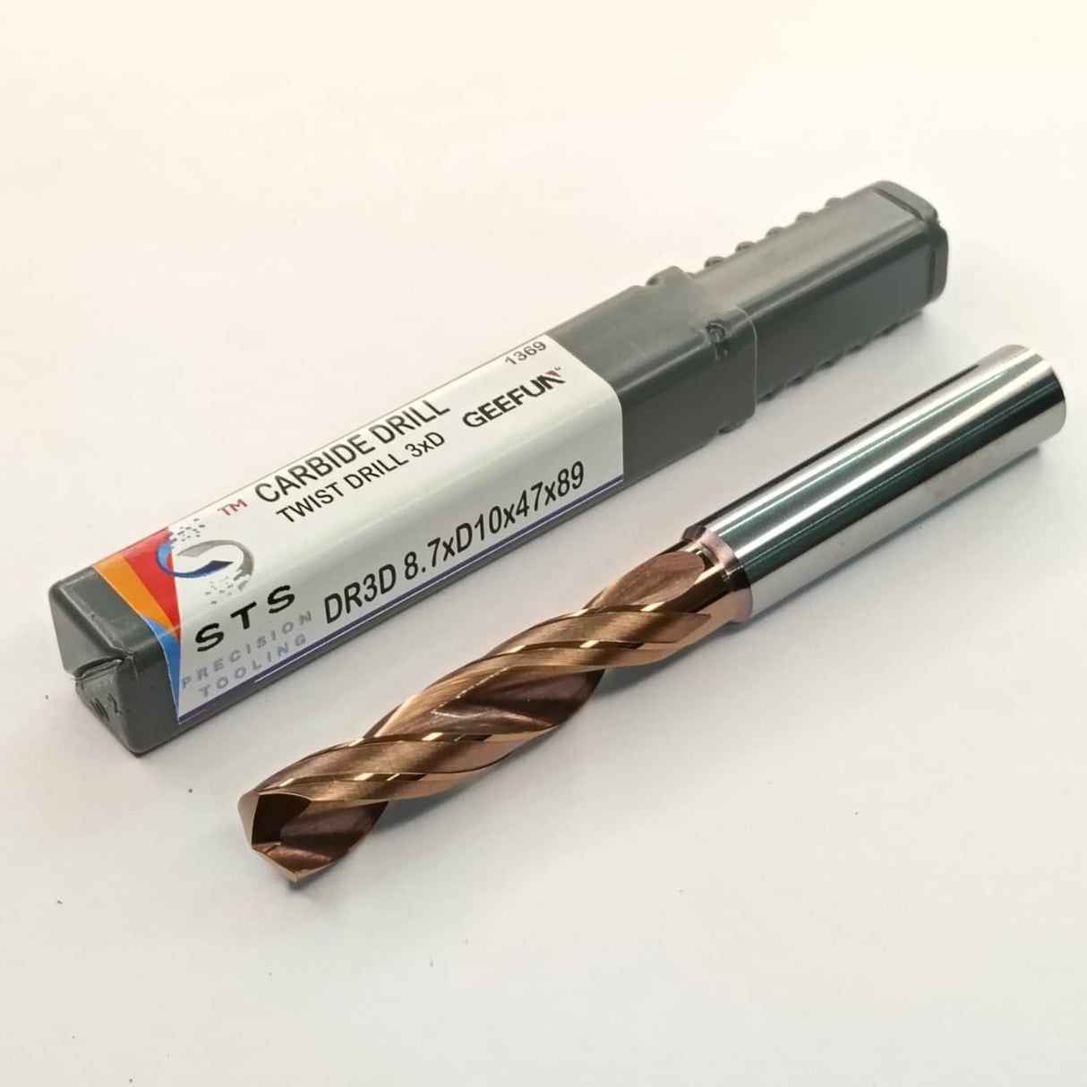 Carbide Drill 3xD (8.1mm to 9.0 mm)