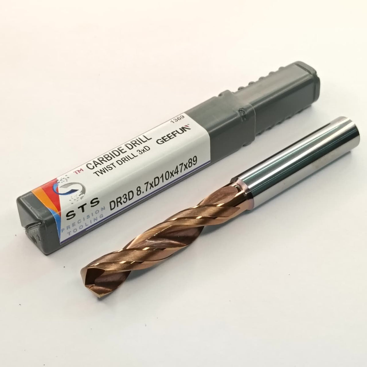 Carbide Drill 3xD (8.1mm to 9.0 mm)
