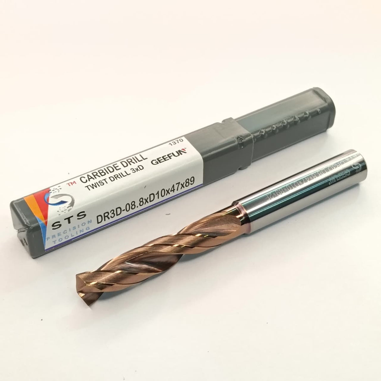 Carbide drill bit with packaging