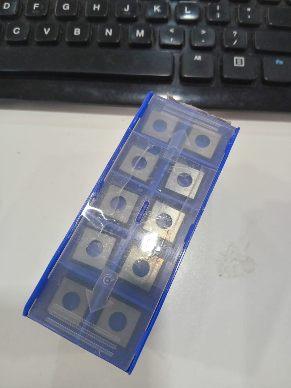 WOOD CUTTING MACHINE INSERTS 15X15X2.5X30 PACK OF 50 PCS