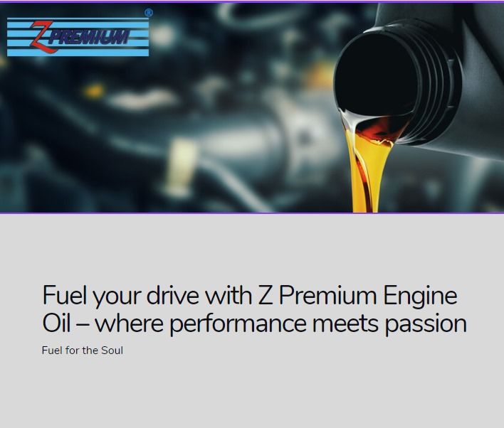 Z Premium Synthetic Engine Oil 0W50