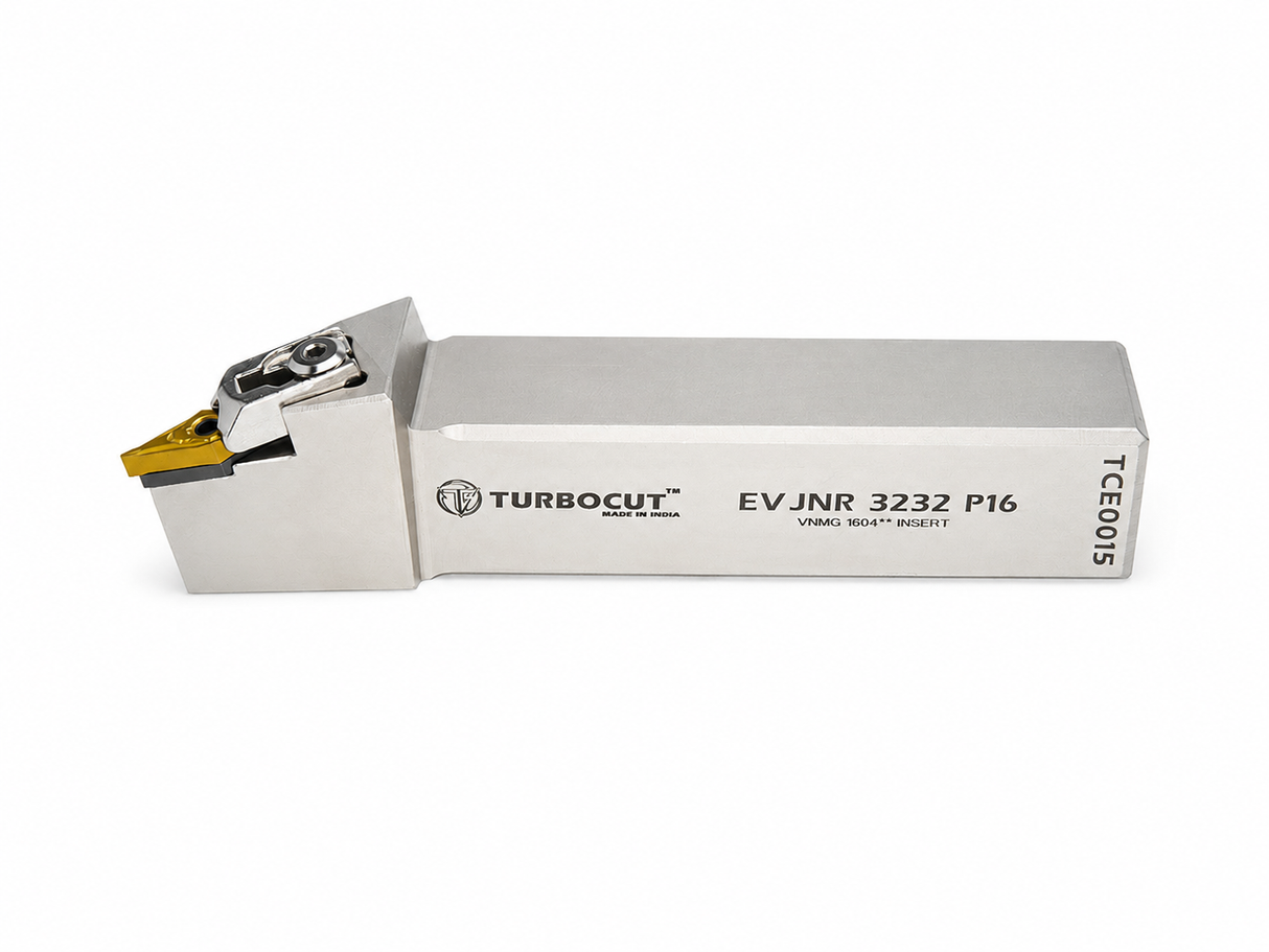 E-Type External Turning Holder EVJNR/L 2525/3232 VNMG 16 Pack of 1