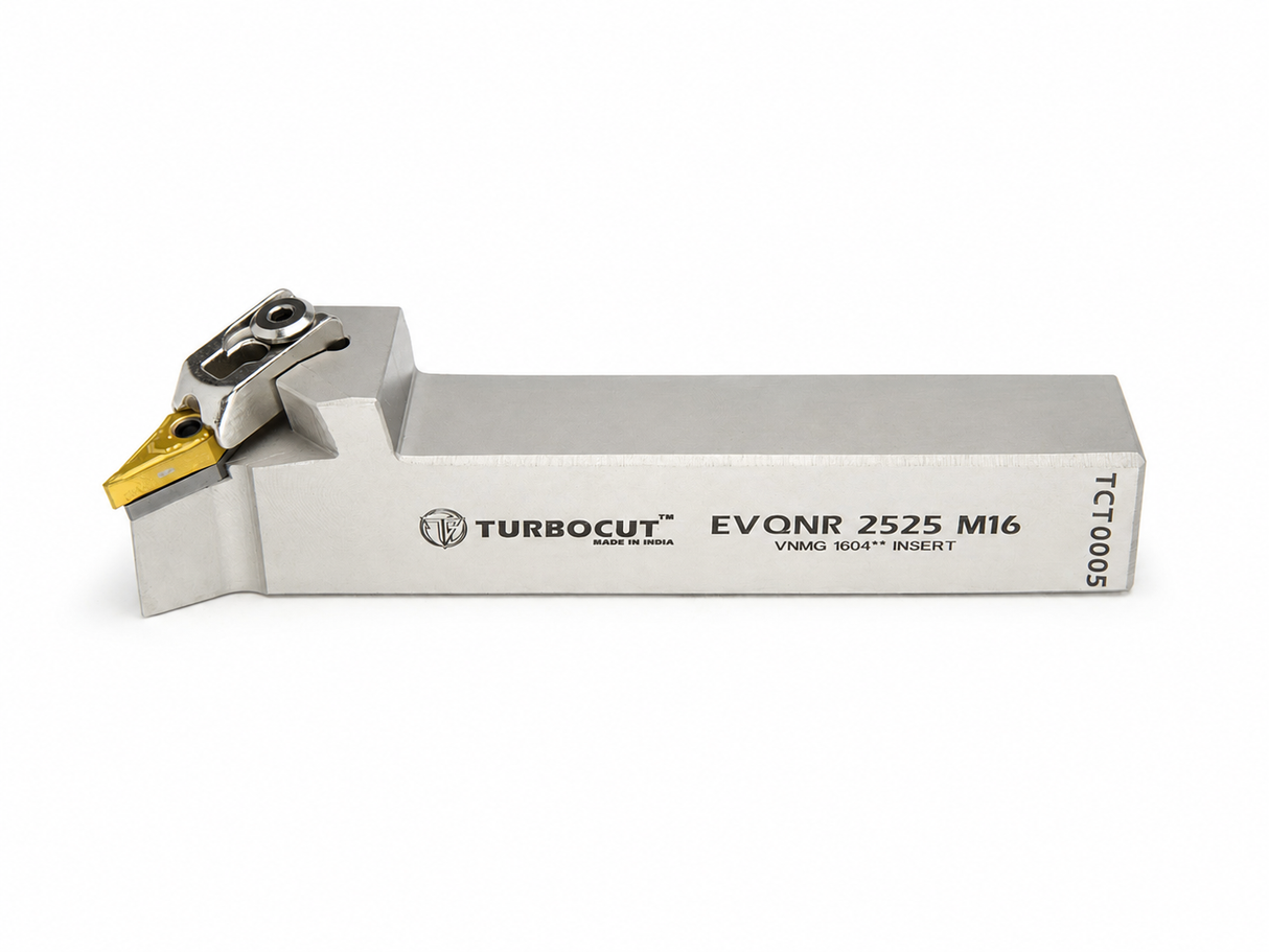 E-Type External Turning Holder EVQNR/L 2525 VNMG 16 Pack of 1