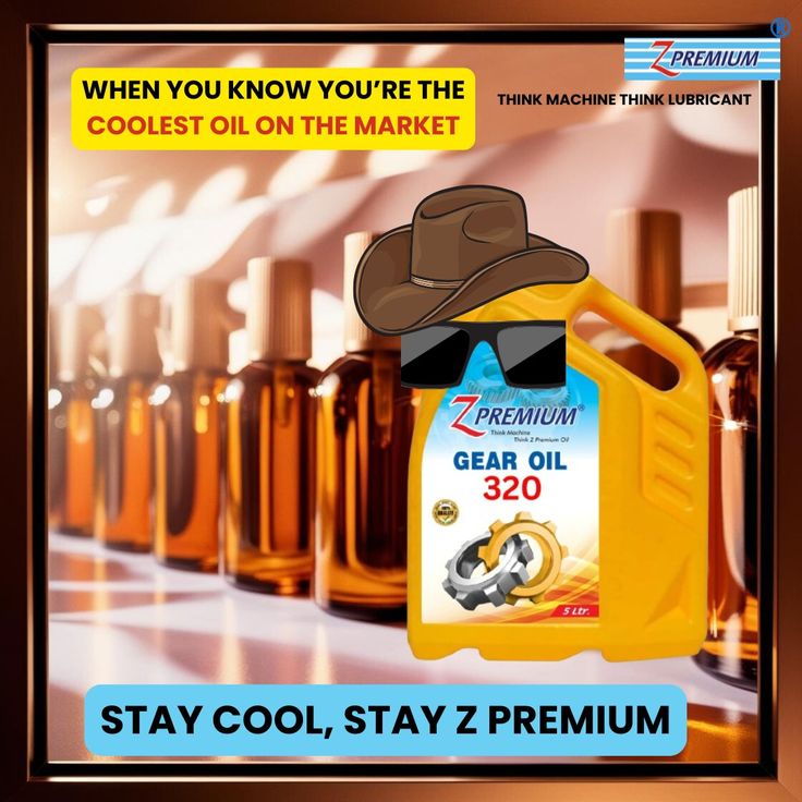 Z Premium gear oil container