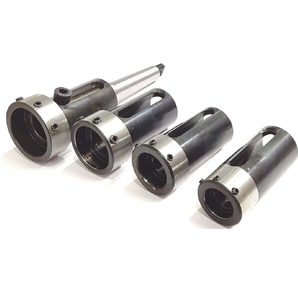 four metal adapters