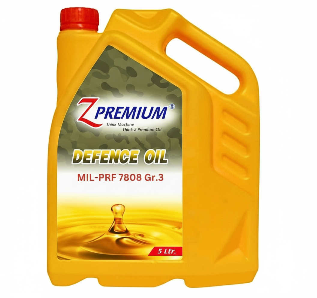 Yellow oil container with 'Z Premium' branding