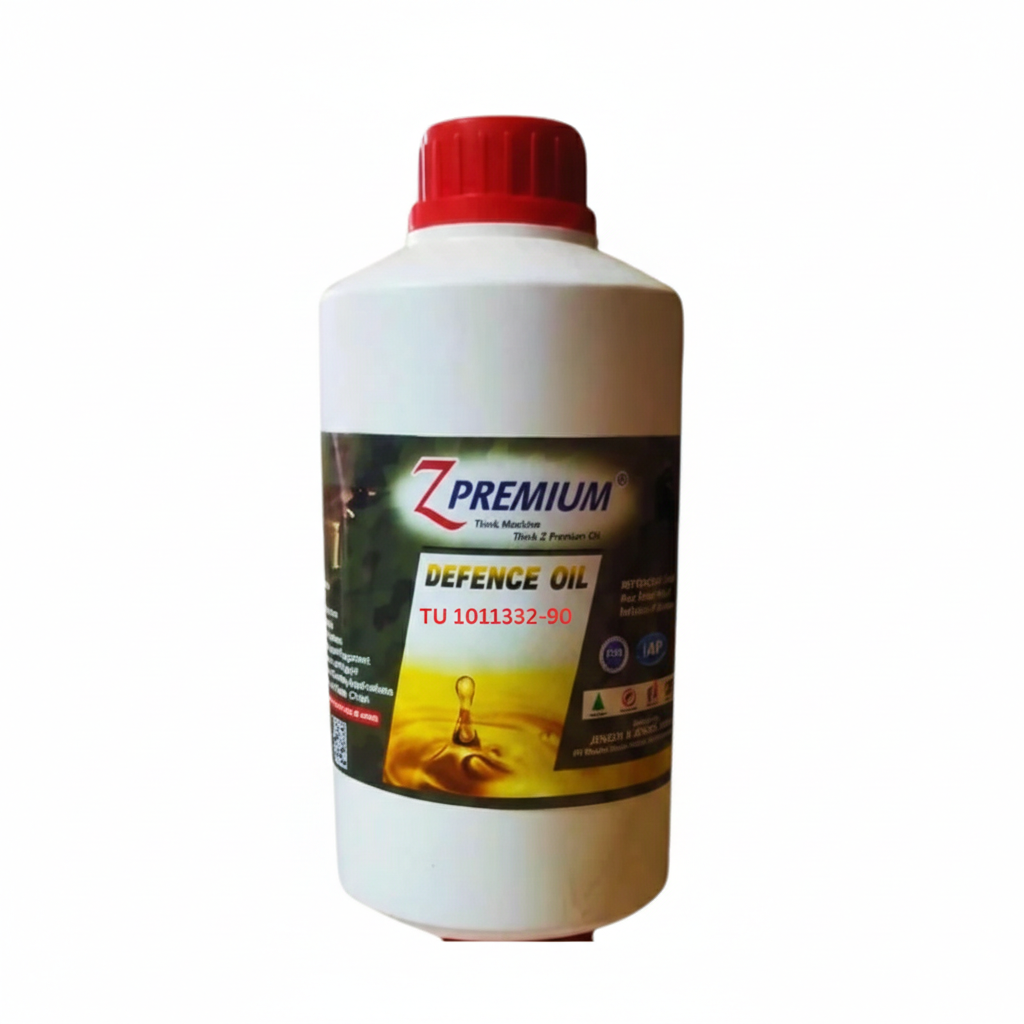 Bottle of Z Premium Defence Oil