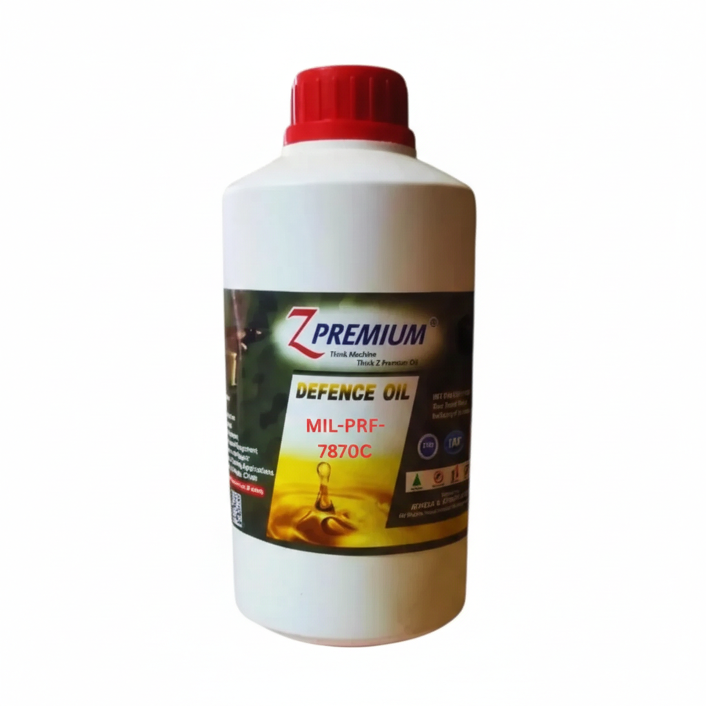 Bottle of Z Premium Defence Oil