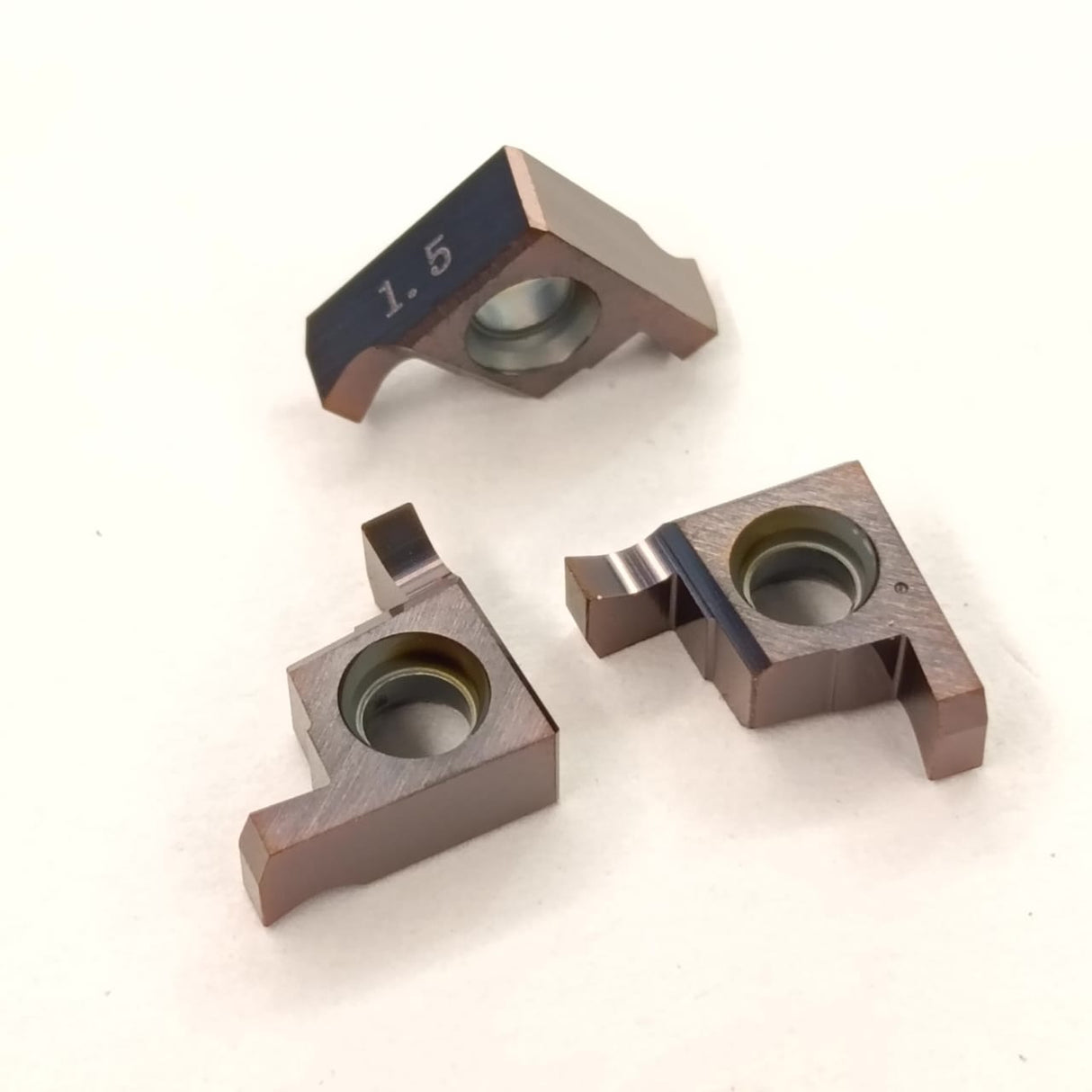 Three metal cutting tools