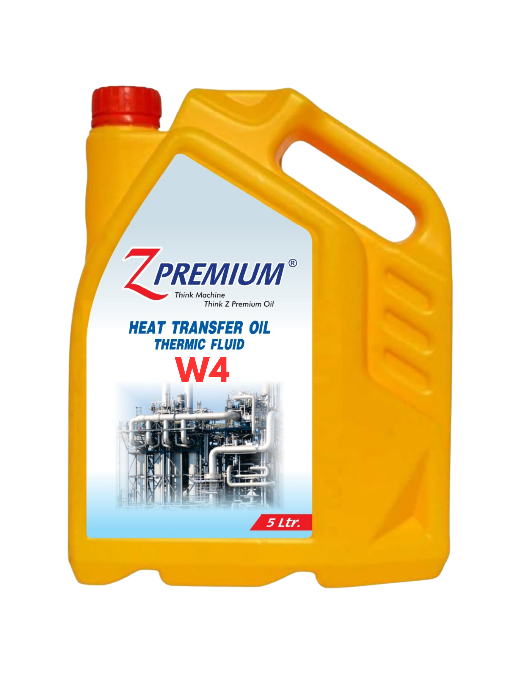 Yellow container of Z Premium heat transfer oil