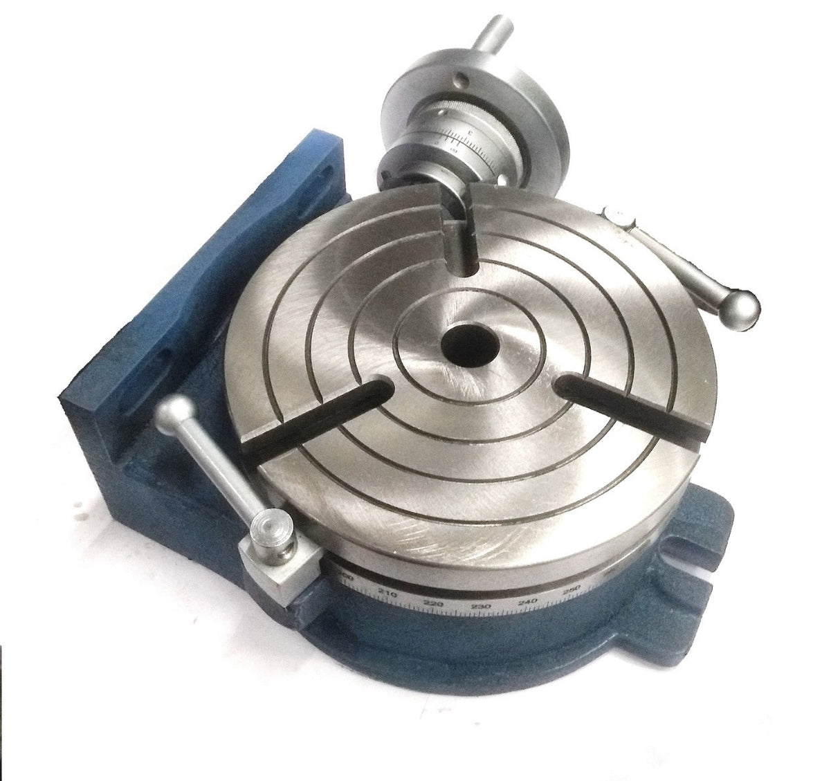 Buyohlic Horizontal Vertical HV8 8" (200 mm) -3 slots Rotary Milling Indexing Table