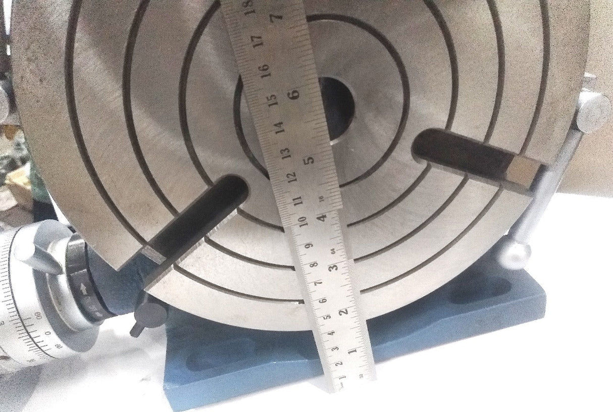 Buyohlic Horizontal Vertical HV8 8" (200 mm) -3 slots Rotary Milling Indexing Table