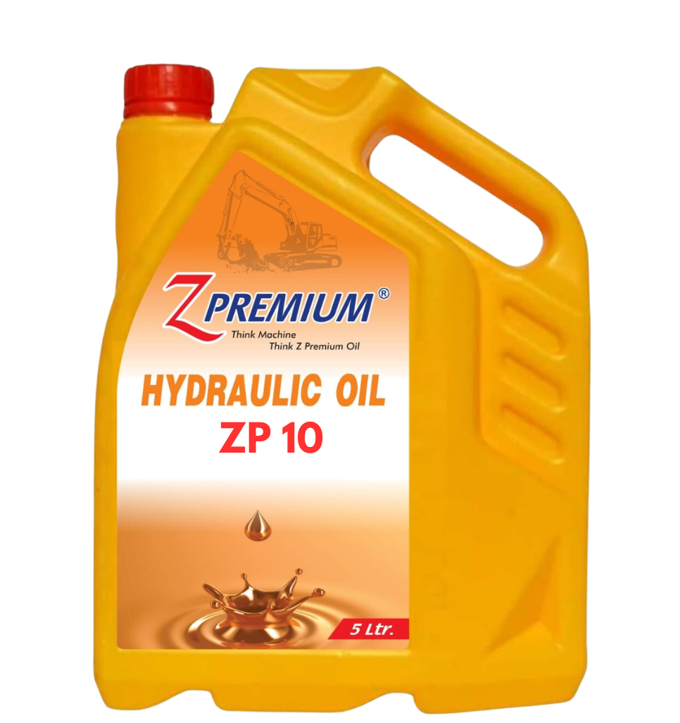Yellow container of Z Premium Hydraulic Oil ZP 10