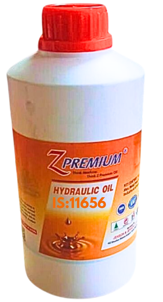Bottle of Z Premium hydraulic oil