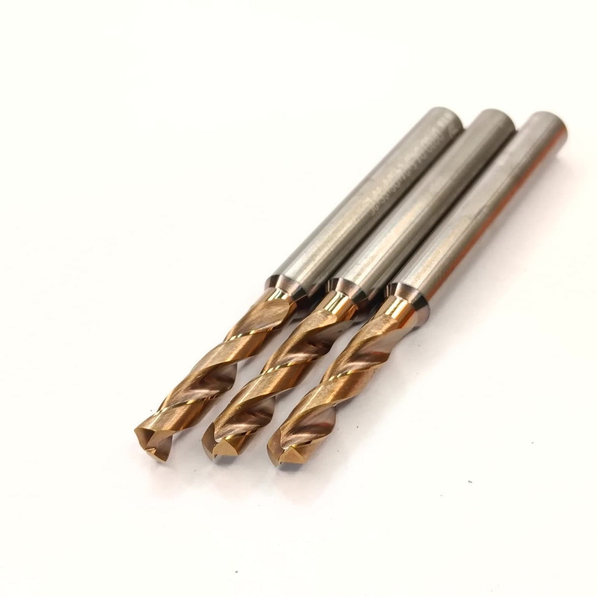 Three drill bits