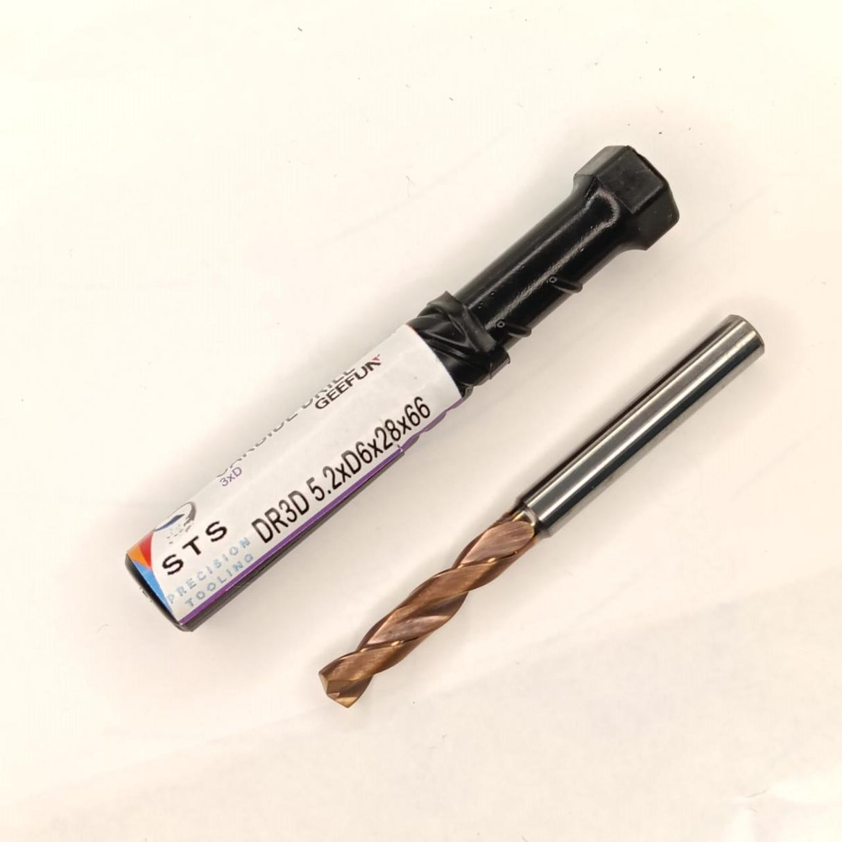 Drill bit with packaging