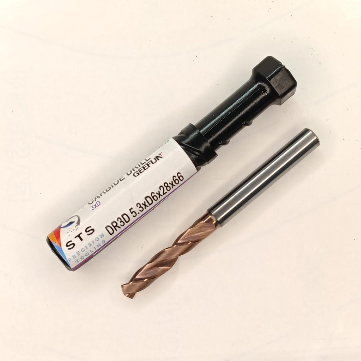 Drill bit with packaging