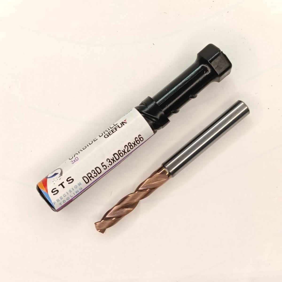 Drill bit with packaging