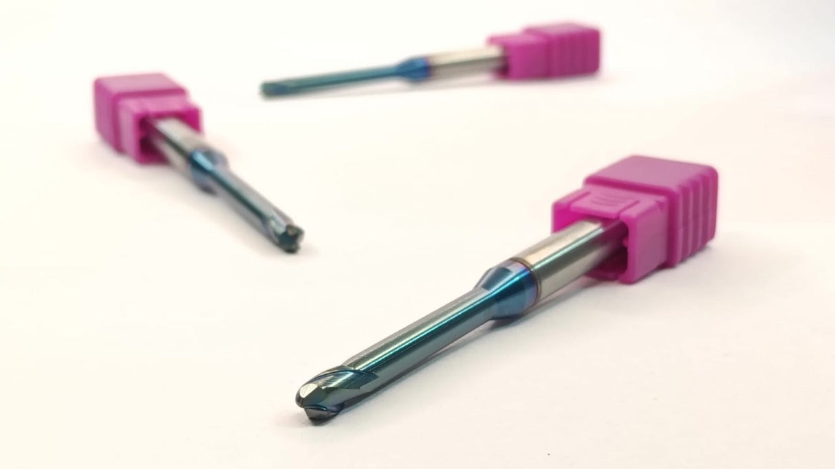 Metal cutting tools with pink handles