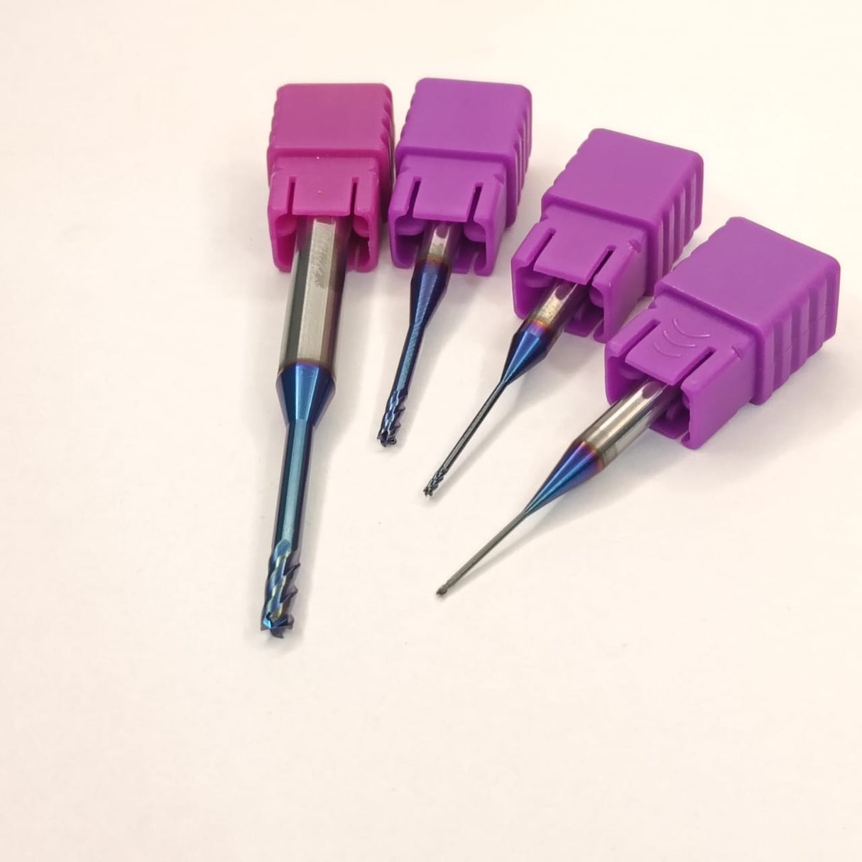 CARBIDE END MILL LONG NECK -65 HRC (RIB SERIES)