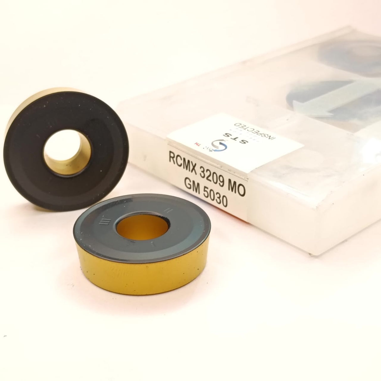 Two mechanical bearings
