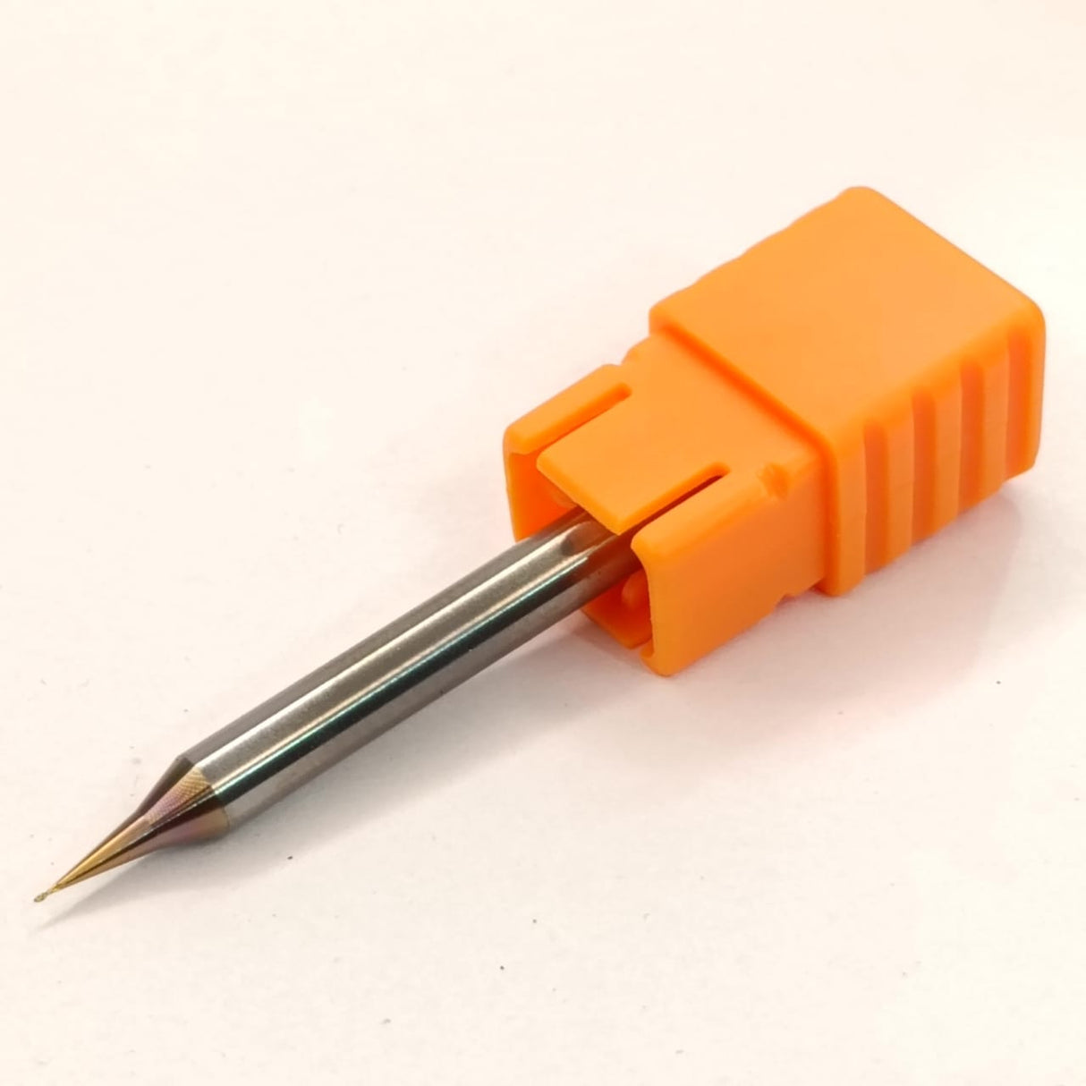Orange drill bit