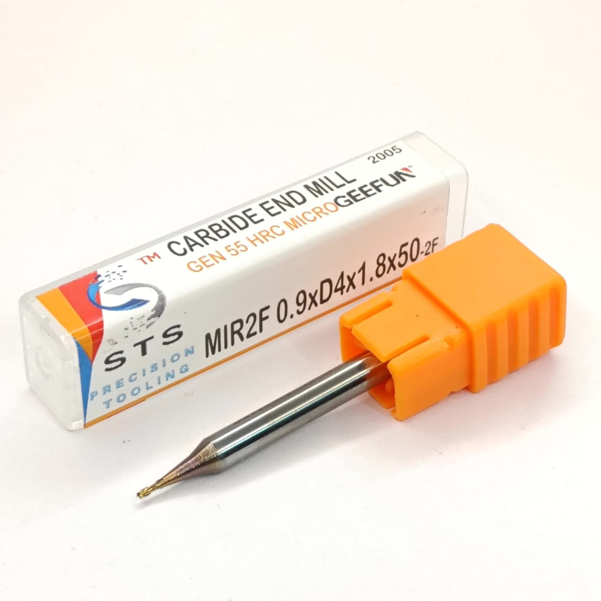 Carbide end mill with orange