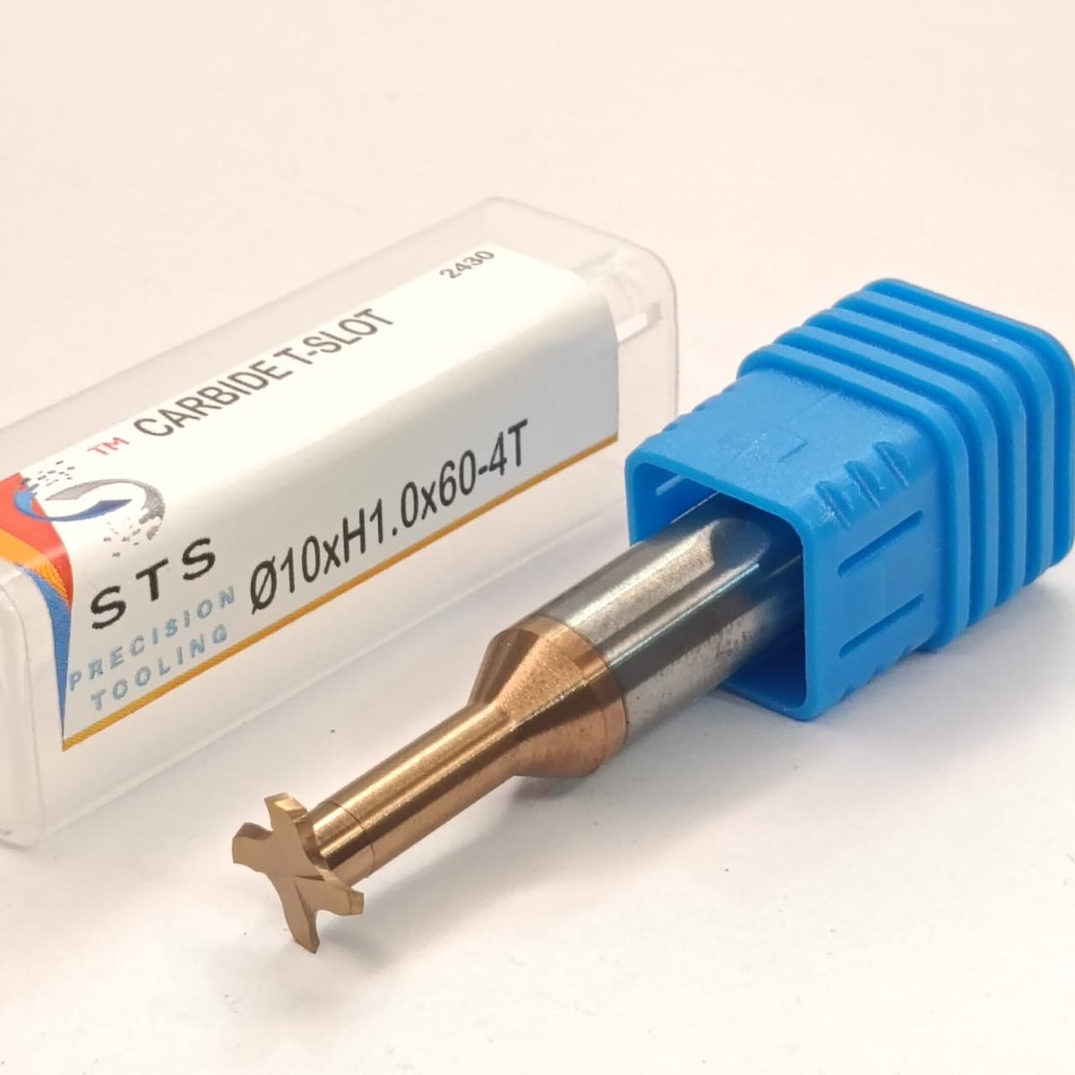 STS carbide tool with blue handle