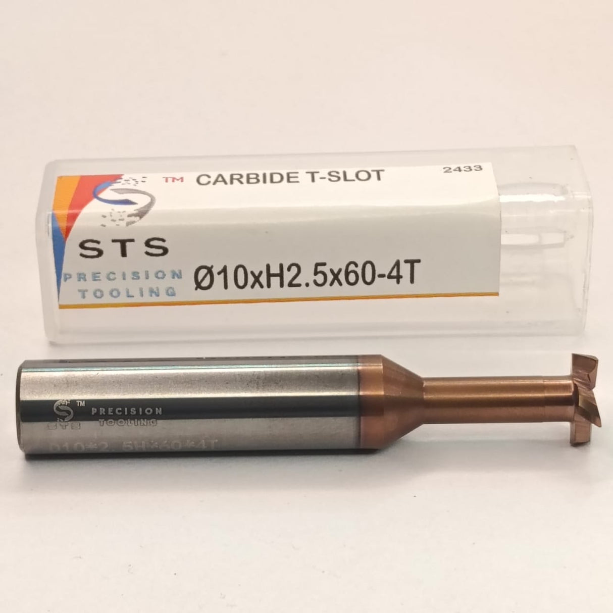 Carbide T-slot tool with packaging