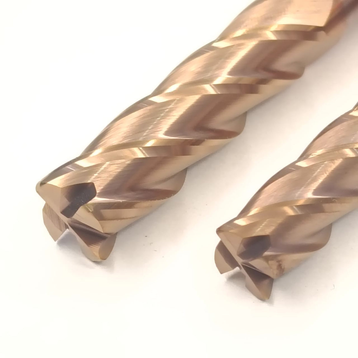 Two metal drill bits