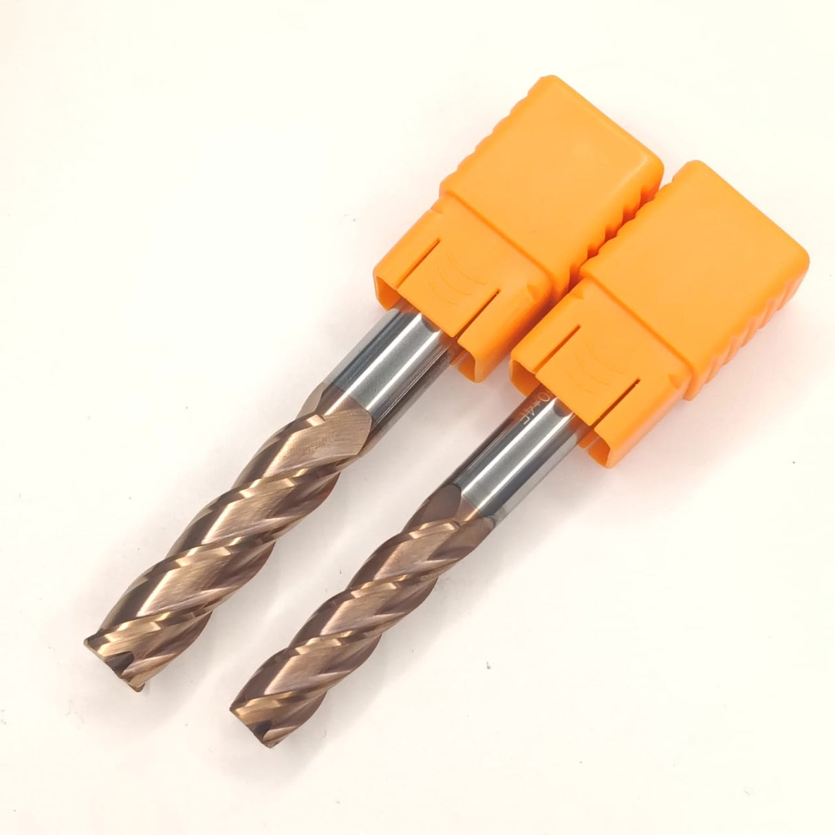 Two metal drill bits