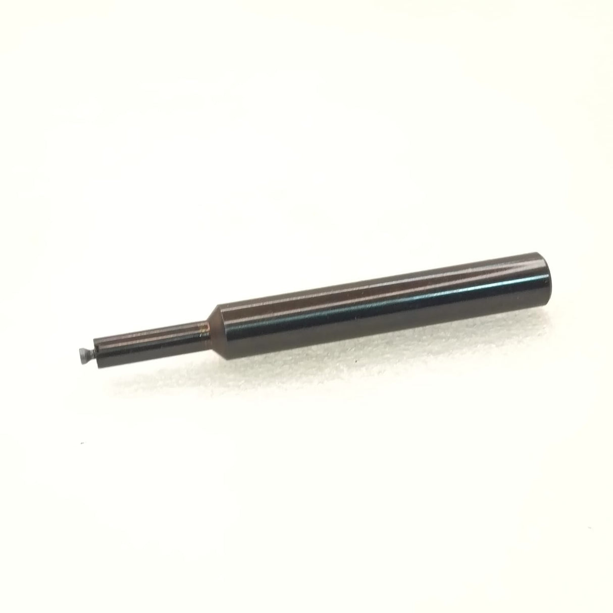 Small black metal measuring probe
