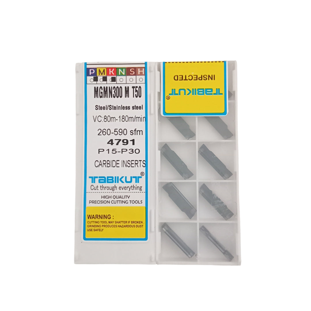 Pack of carbide inserts