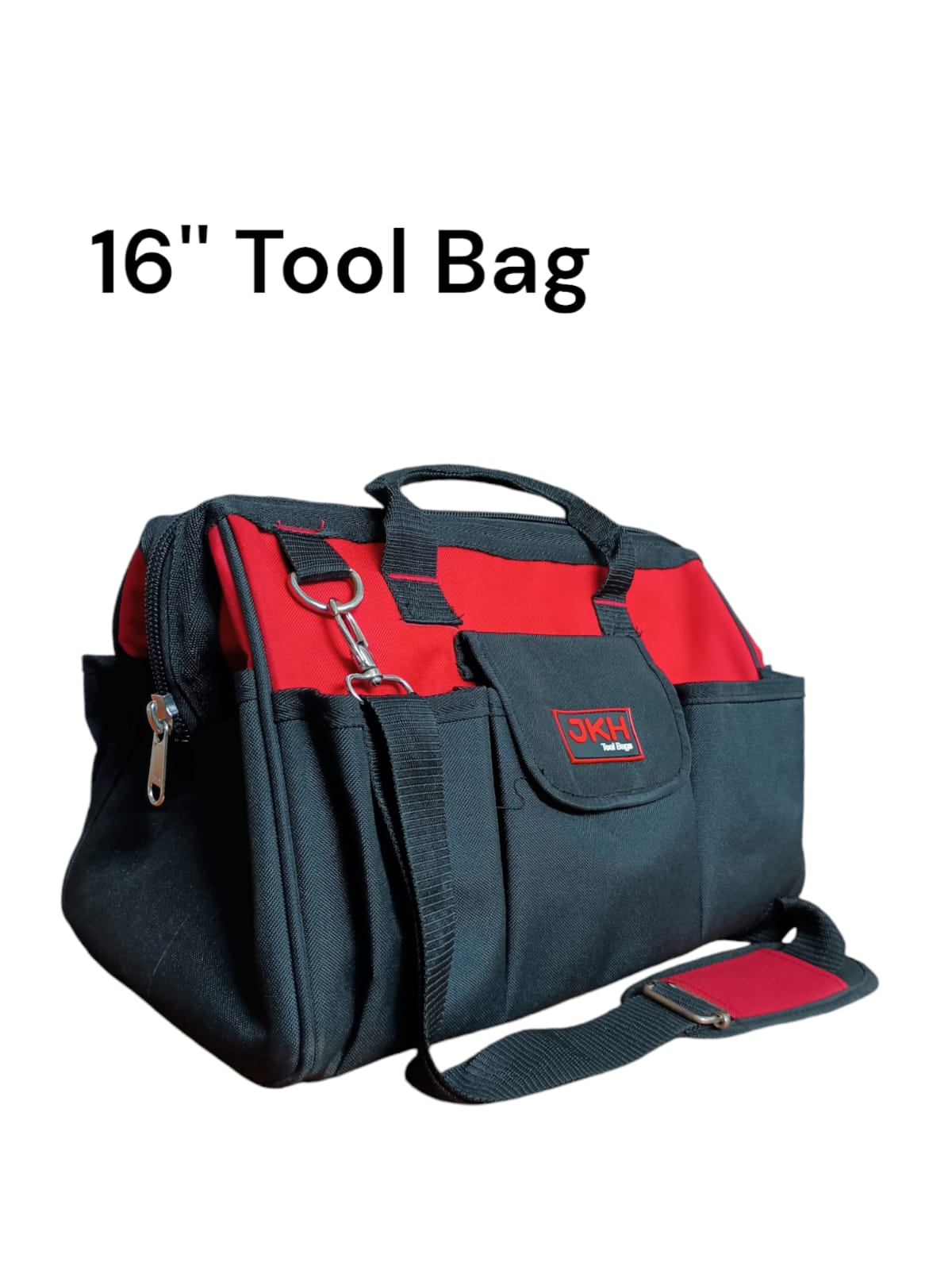 16" Tool Bag with red interior