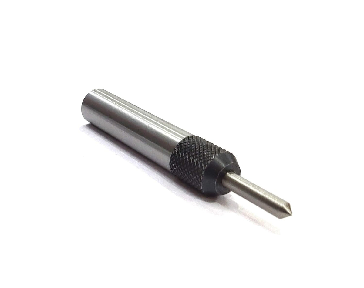Spring-loaded tap guide center tool