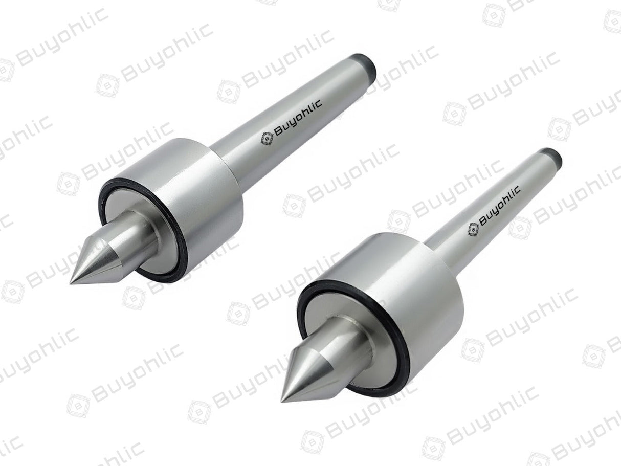 two lathe live centers