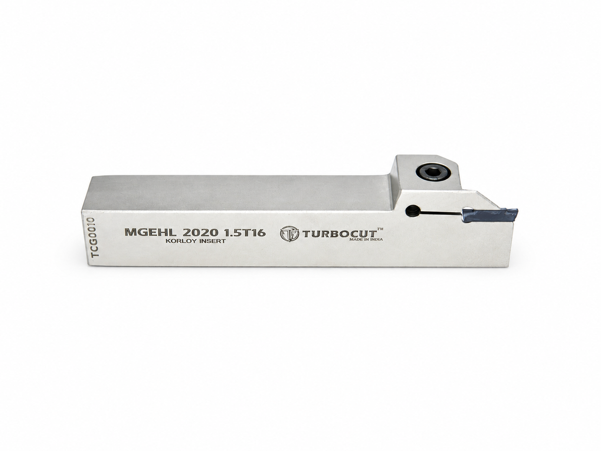 External Grooving Holder 1.5mm MGEHR/L 2020/2525 (T10, T12, T16)