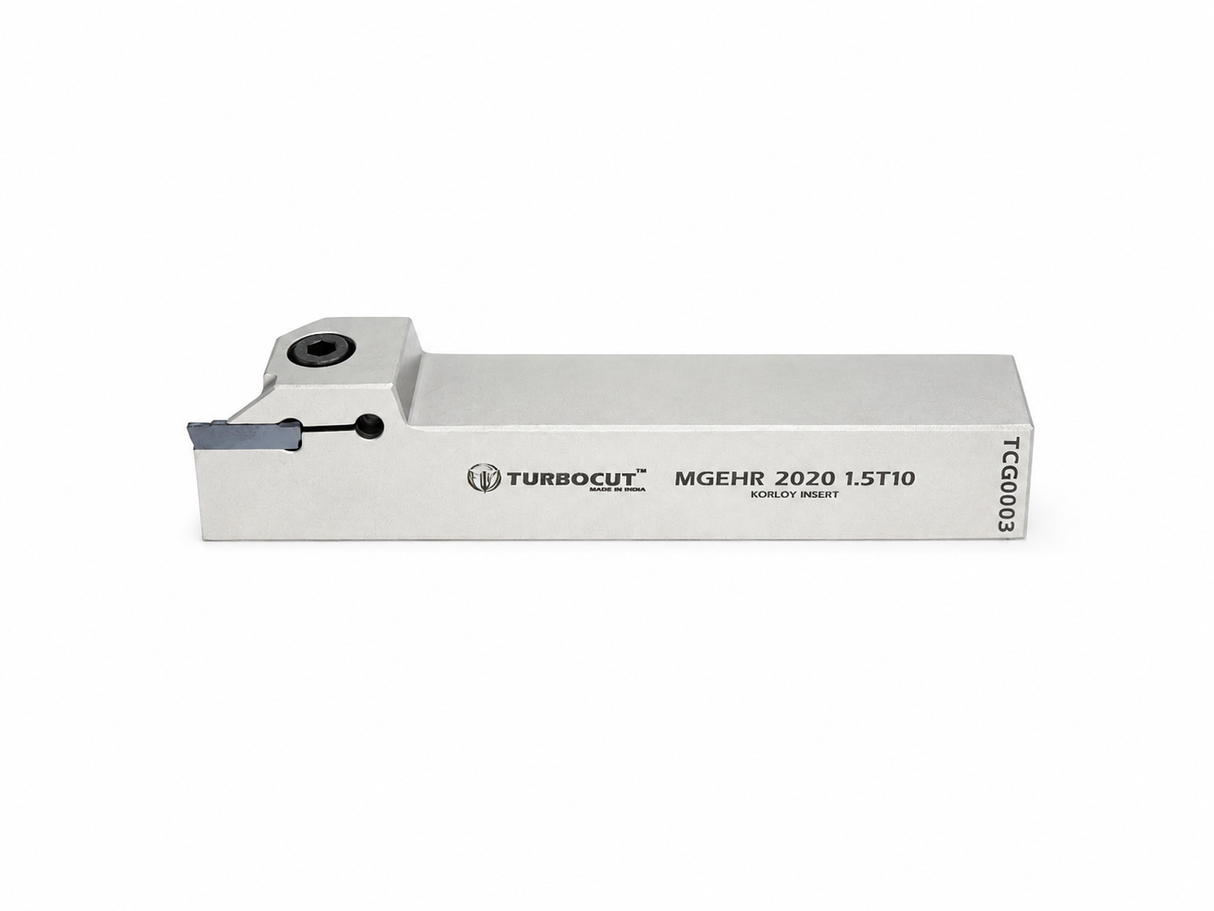External Grooving Holder 1.5mm MGEHR/L 2020/2525 (T10, T12, T16)