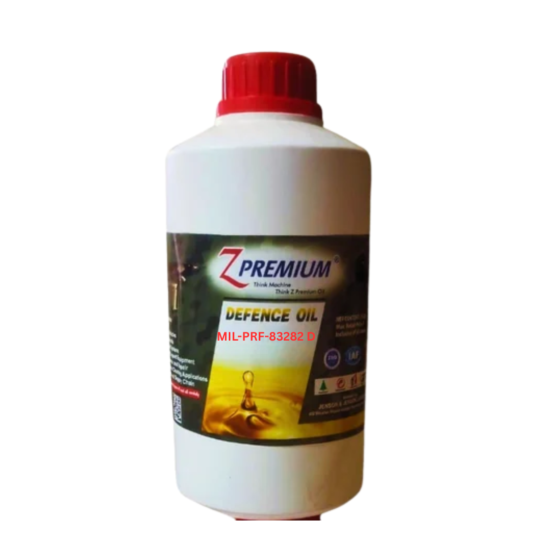 Z Premium Defence Oil with a red cap