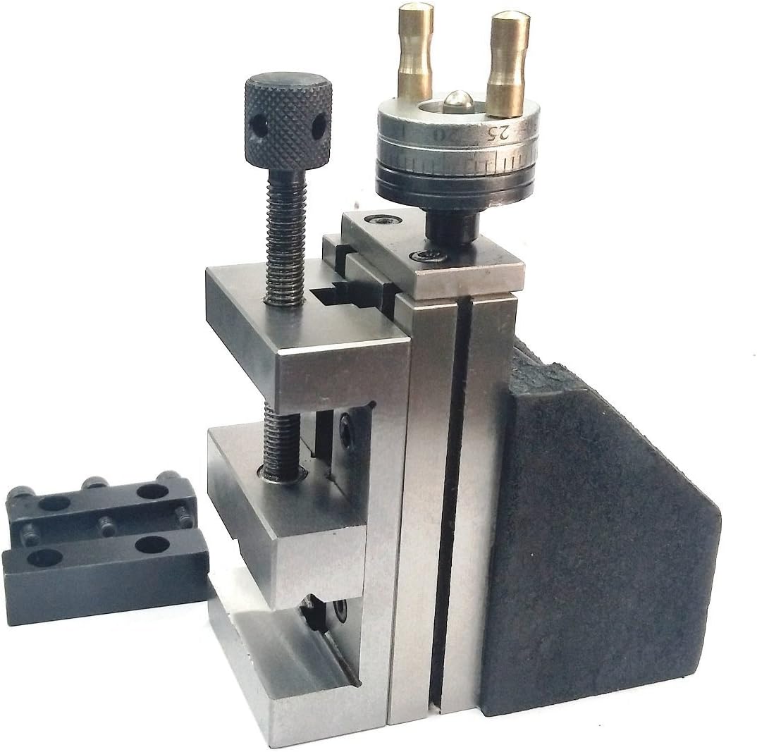 Bench lathe instant milling using mini lathe vertical slide