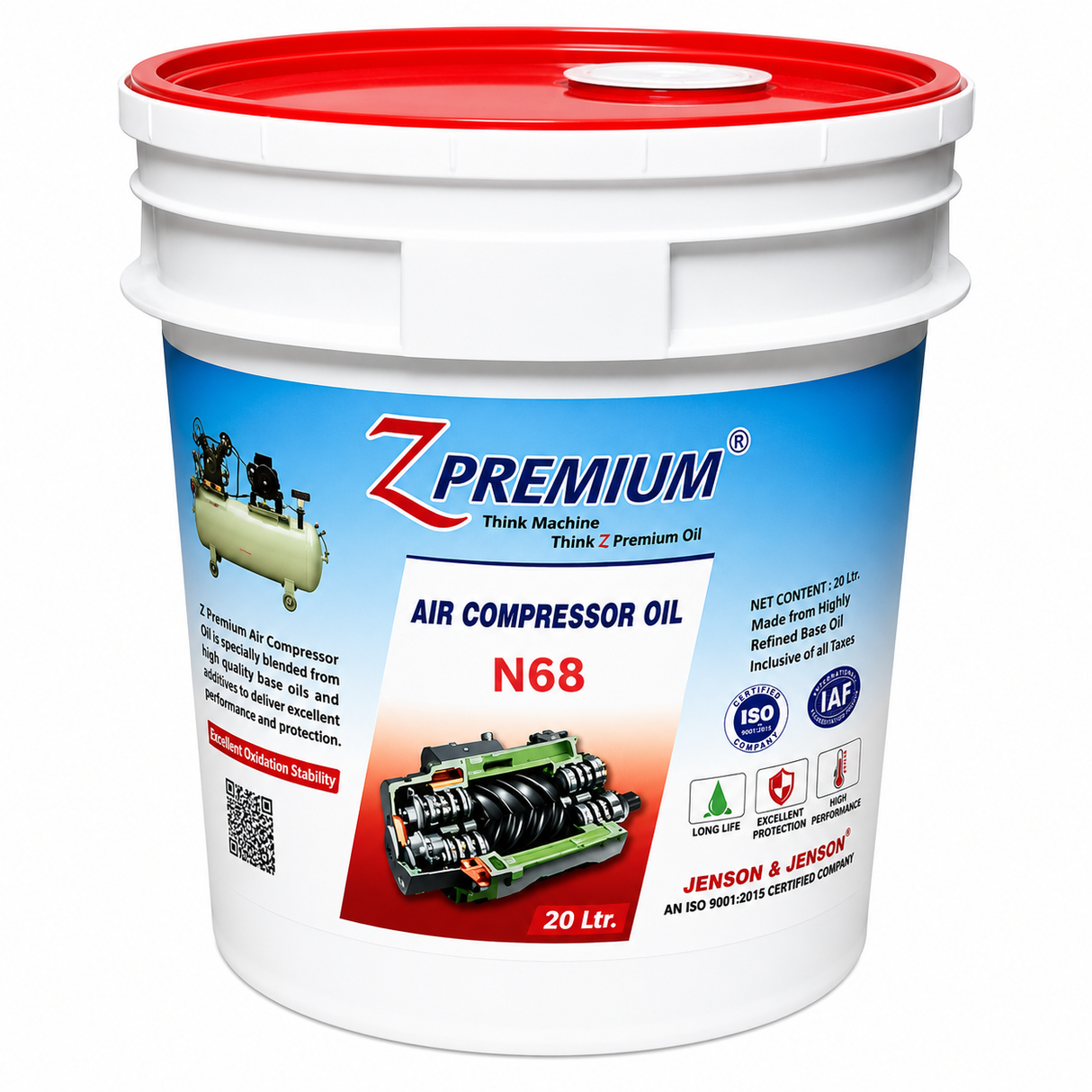 Z PREMIUM Air Compressor Oil N68