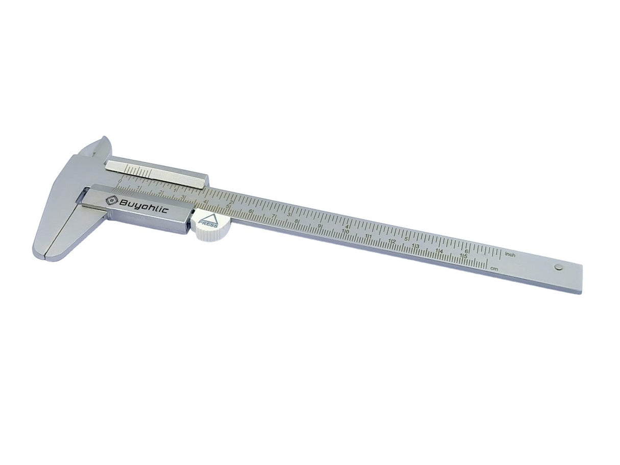 Precision vernier caliper for internal external measurements