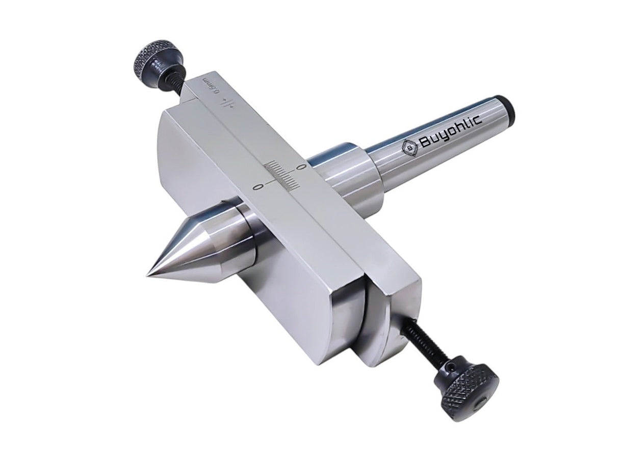 Adjustable lathe centering alignment tool