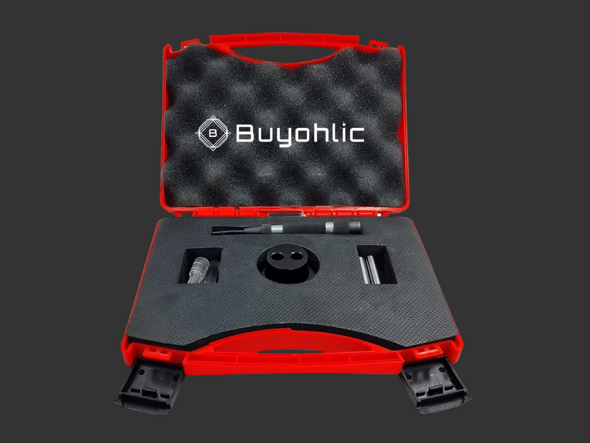 Optical Punch Set with Punches, Lenses & Automatic Center Punch