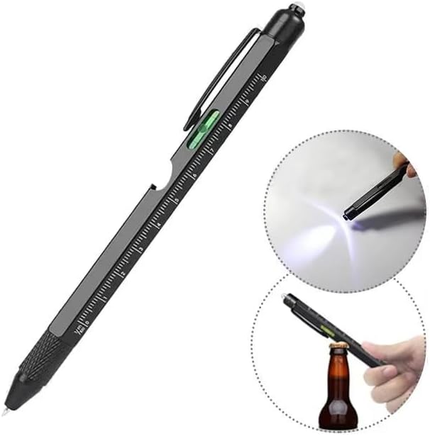 Yellow multi function tool pen