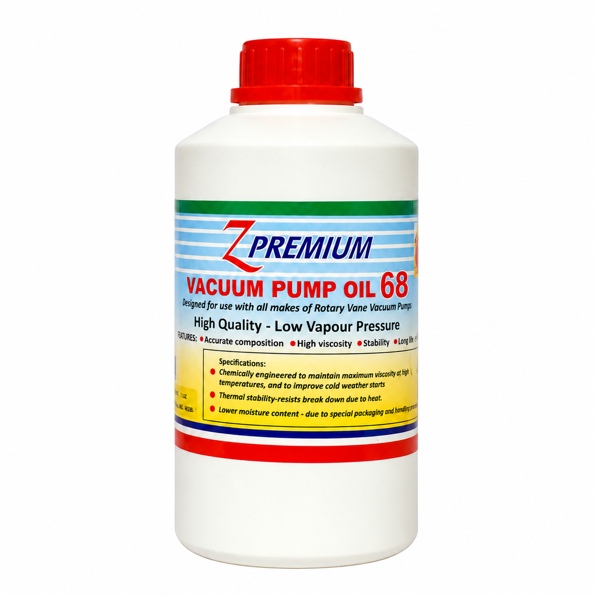 Z Premium Vacuum Pump Oil 68
